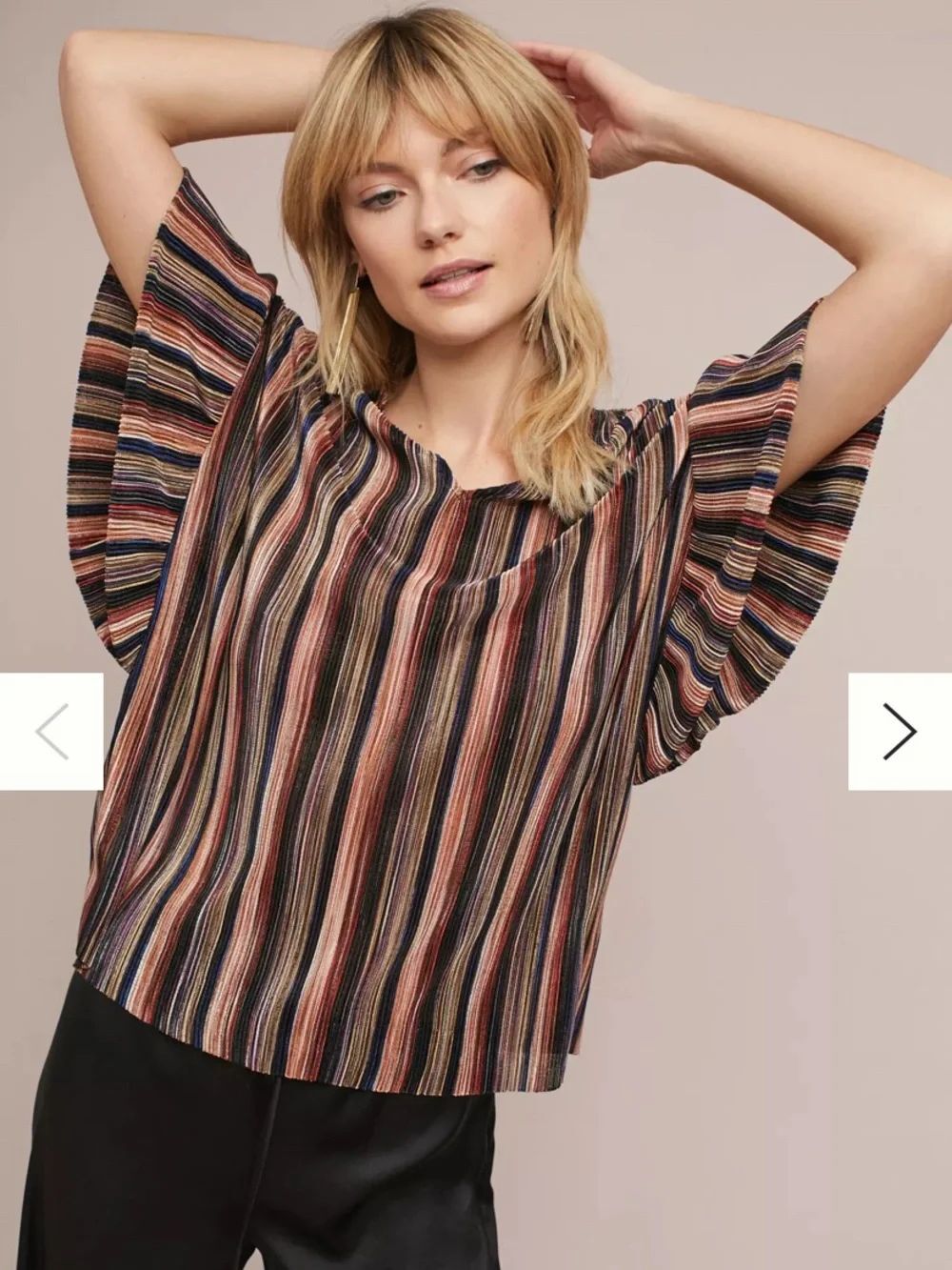 Anthropologie Bienville Ruffle Sleeve Top by
Vanessa Virginia